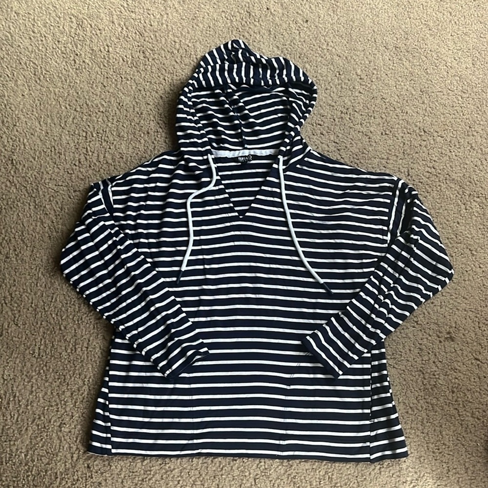 Buffalo David Bitton hooded lightweight shirt